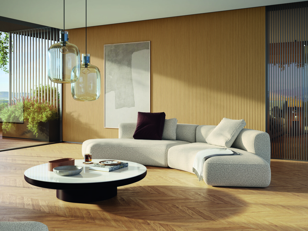 TECH WALL | Large format coverings with endless effect 3D surfaces